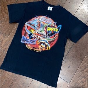 Vintage Cedar Point Fearsome Five Lightning Tee